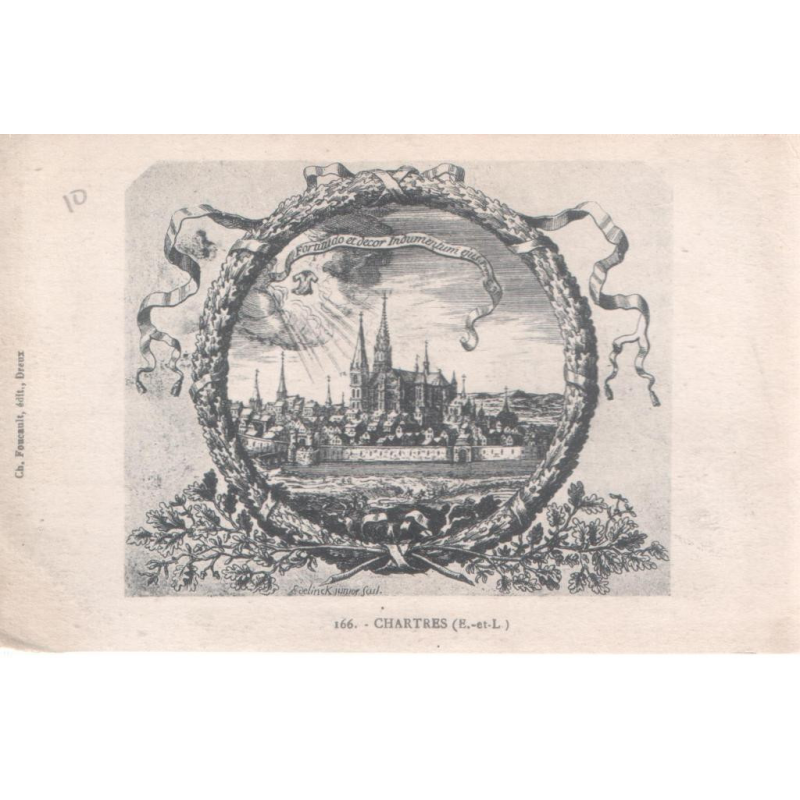 Поштова картка. 166. -CHARTRES Поштова картка. 166. -CHARTRES