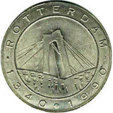 Нідерланди 1 Портер — 00 650 років (токен) 1340-1990 UNC