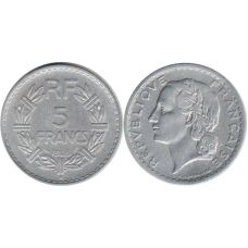 Франція 5мальсів (1945-1952) алюміній