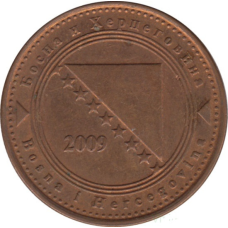 Боснію і Герцеговина 20 фенінгів 2009 рік