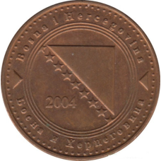 Боснію-Герцеговина. 10 фенінгів 2004 рік.