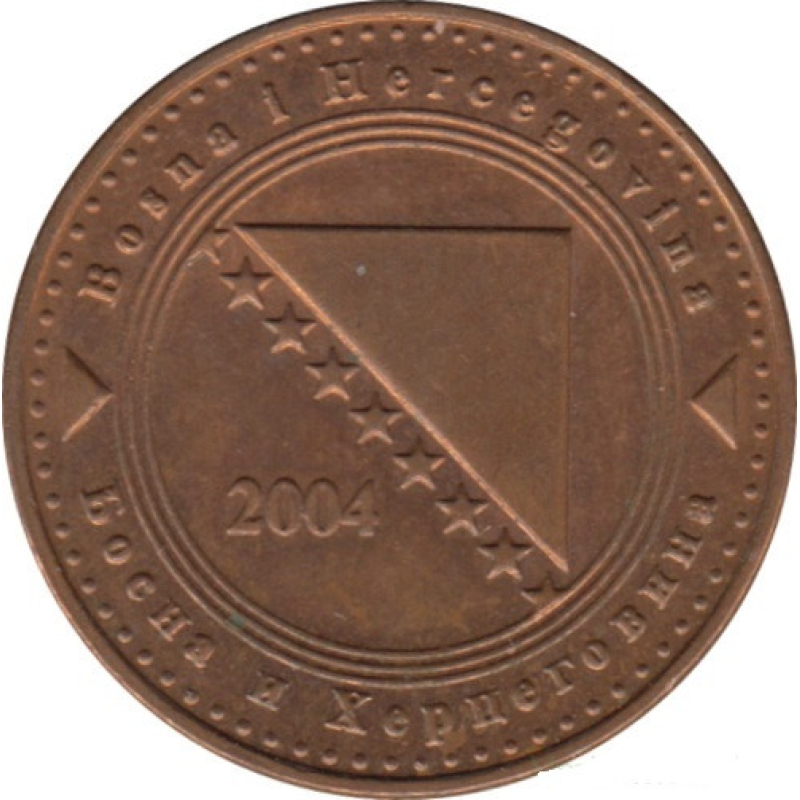 Боснію-Герцеговина. 10 фенінгів 2004 рік. Боснію-Герцеговина. 10 фенінгів 2004 рік.