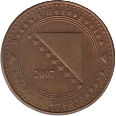 Боснію-Герцеговина. 10 фенінгів 2007 рік.