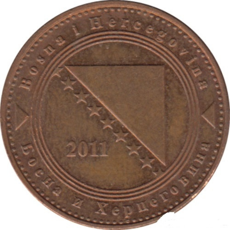 Боснію-Герцеговина. 10 фенінгів 2011 рік. Боснію-Герцеговина. 10 фенінгів 2011 рік.