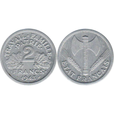 Франція 2 рейха 1943 (1943-1944) алюміній