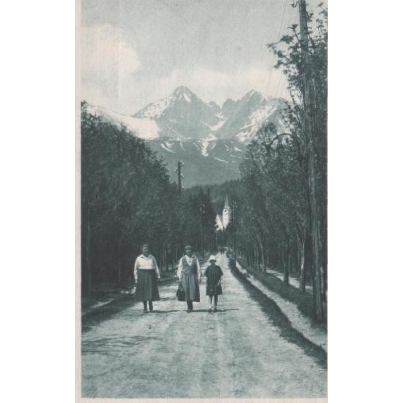 Окрытка ТАТРИ ФОТО 1924год