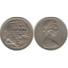 Австралія 20 центів 2001 рік (БЖ)