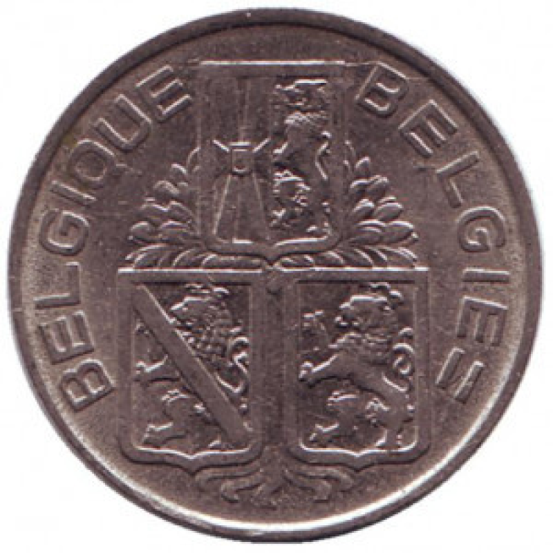 1 франк. 1939 год, Бельгия. (Belgique-Belgie)