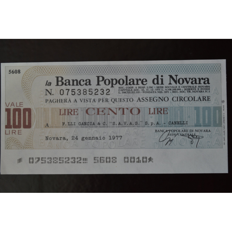 Чек. Італія 100 Лір 1977год (ЧК-1) ЛОТ 4 Чек. Італія 100 Лір 1977год (ЧК-1) ЛОТ 4