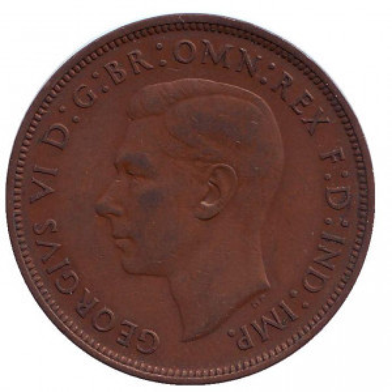 Великобританія 1 пенні 1967 рік Великобританія 1 пенні 1967 рік