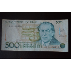БРАЗИЛІЯ 500 крузадос (А-5)