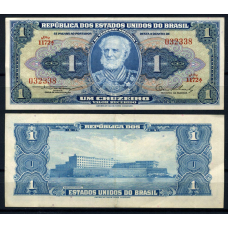 БРАЗИЛІЯ 1 крузейро 1954р. UNC!