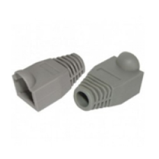Ковпачок ізолюючий Merlion RJ-45 Сірий Кіт.5/Cat.6 Q100