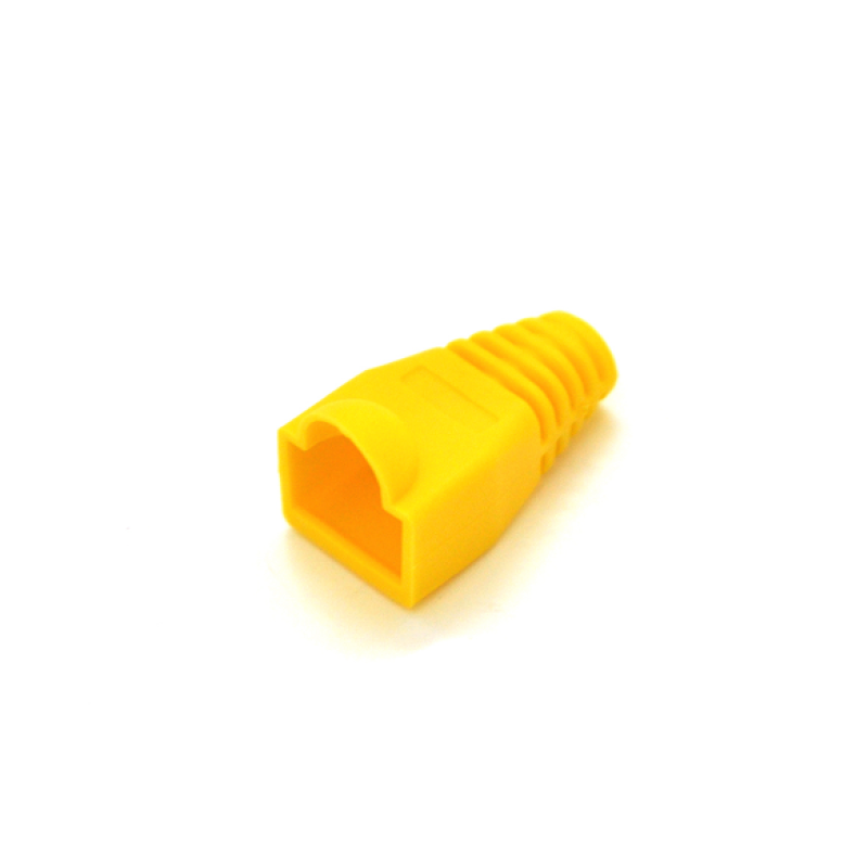 Ковпачок ізолюючий Merlion RJ-45 Жовтий Cat.5/Cat.6 Q100 Ковпачок ізолюючий Merlion RJ-45 Жовтий Cat.5/Cat.6 Q100