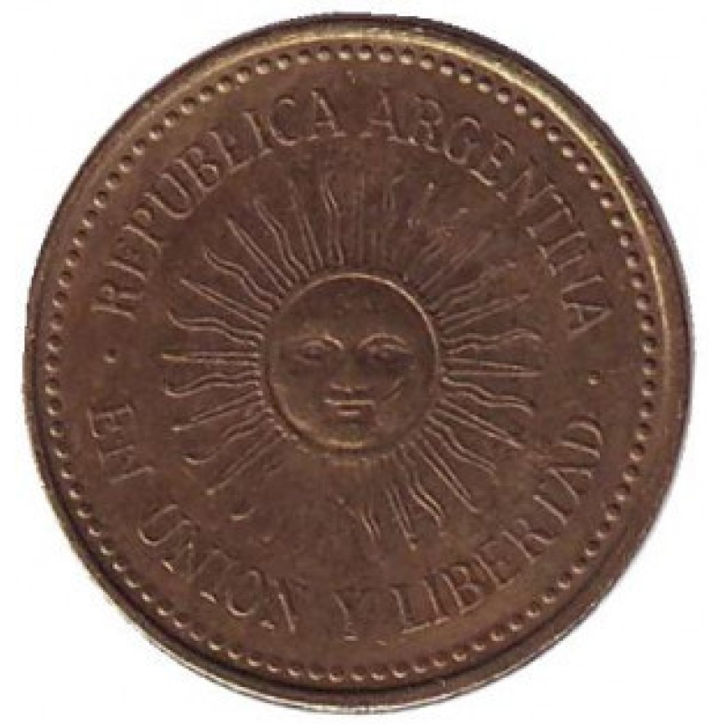 Монета 5 сентаво. 2009 рік, Аргентина.(АМ) Монета 5 сентаво. 2009 рік, Аргентина.(АМ)
