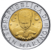 Монета 500 літрів. 1998 рік, Сан-Маріно.UNC Монета 500 літрів. 1998 рік, Сан-Маріно.UNC