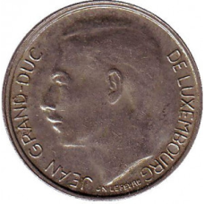 Монета 1 франк. 1978 рік, Люксембург.(АЗ)