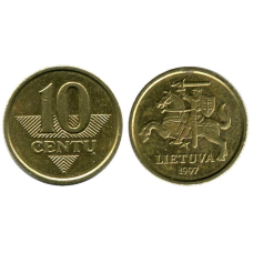Монета 10 Центів Литва (1997 ) (АА)