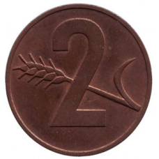 Монета 2 рапени. 1969,53,67 рік, Швейцарія.