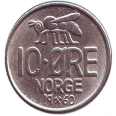 Бджола. 10 ері. 1960,61,68,62,67 рік, Норвегія. (БД)