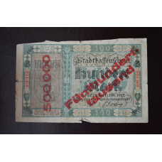 Німеччина 100 марок (500000 марок) 1922 рік (Р-2) 5