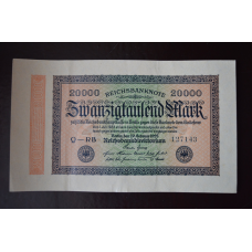 Німеччина 20000 марок 1923 рік Стан(Р-2) 4