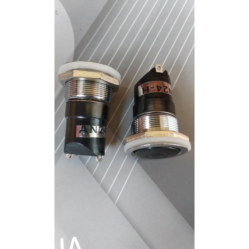 Натискна Кнопка AN 24-H, OFF-(ON), 6A, 250V (SPST 2 pin) Daier Натискна Кнопка AN 24-H, OFF-(ON), 6A, 250V (SPST 2 pin) Daier