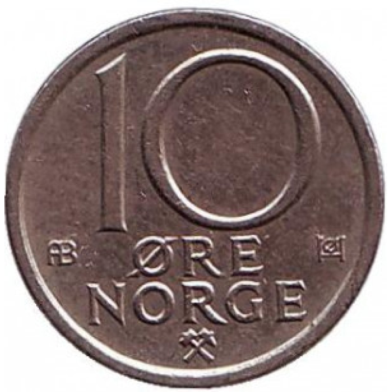 10 ері. 1975,90 рік, Норвегія. (БД) 10 ері. 1975,90 рік, Норвегія. (БД)
