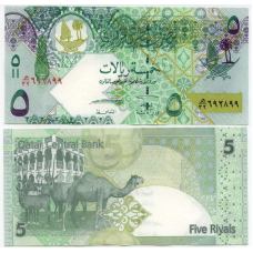 Катар / Qatar 5 Riyals (2008) Pick 29 UNC