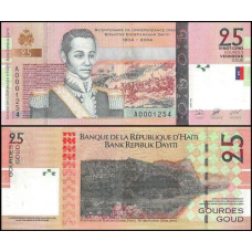 Гаїті / Haiti 25 Gourdes 2004 Pick 273 UNC