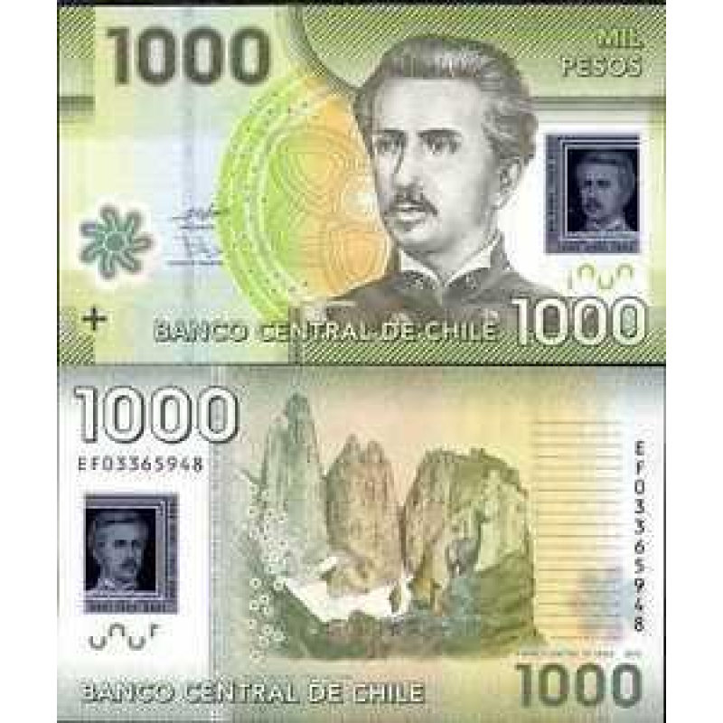Чили / Chile 1000 Pesos 2011 Pick 161 UNC Чили / Chile 1000 Pesos 2011 Pick 161 UNC