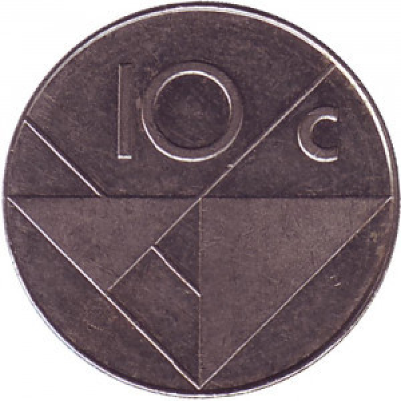 Монета 10 центів. 2000,02,03,04,05,07,08 рік, Аруба..(в холдере) Монета 10 центів. 2000,02,03,04,05,07,08 рік, Аруба..(в холдере)