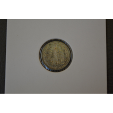 Нідерланди 10 центів 1941 рік ( срібло ) холдер