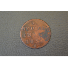 Нідерландська Індія , 1/2 цента 1827р.