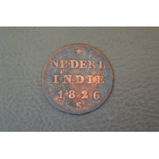 Нідерландська Індія , 1/2 цента 1826р.