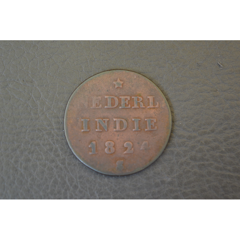 Нідерландська Індія , 1/2 цента 1824г. Нідерландська Індія , 1/2 цента 1824г.