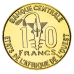 Західна Африка 10 франків 2012 UNC Західна Африка 10 франків 2012 UNC