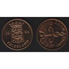 Нідерланди жетон SET - герб 1994 Frіesland