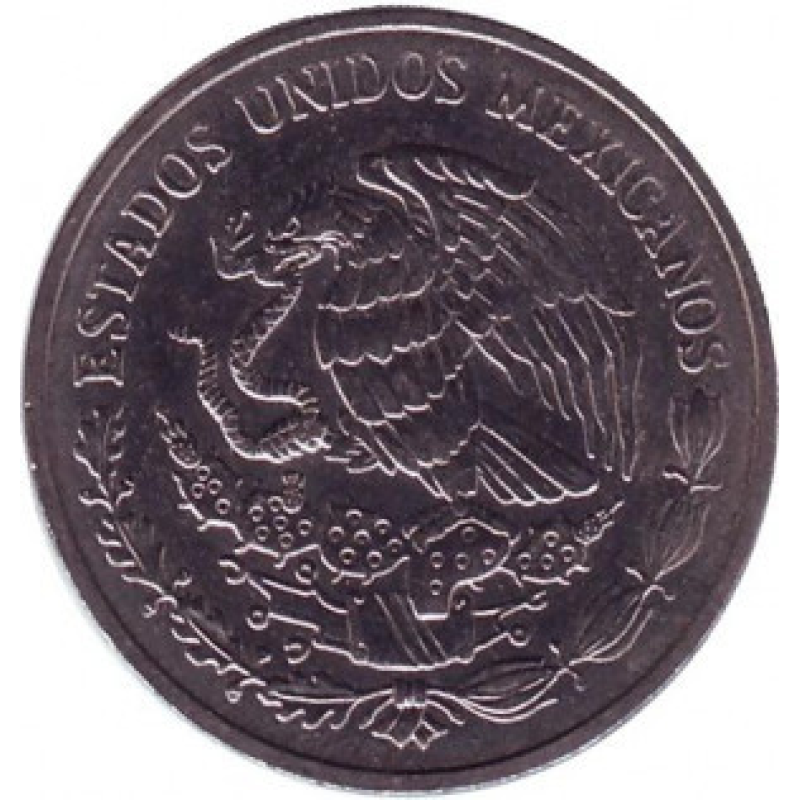 Монета 10 сентаво. 1992-2009 рік, Мексика. (БД)