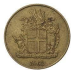 Монета 1 крона. 1962 рік, Ісландія Монета 1 крона. 1962 рік, Ісландія