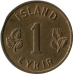 Ісландія 1959 рiк 1 аурар. Ісландія 1959 рiк 1 аурар.