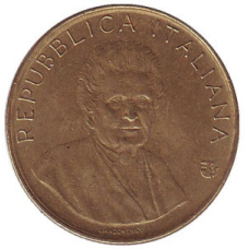 ФАО. Міжнародний жіночий рік. Монета 200 лір. 1980 рік, Італія.