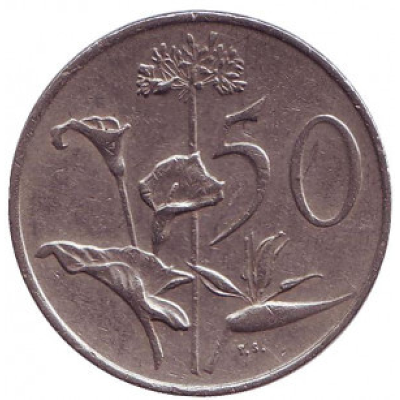 ПАР. 50 млн 197-86 рік. Квіти. (SUID-AFRIKA) ПАР. 50 млн 197-86 рік. Квіти. (SUID-AFRIKA)