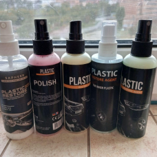 Реставрація пластику. Накладання Plastic restore agent відновлення пластмасового покриття (100мл)