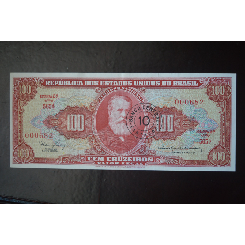 Бразилія 100 крузейро (БМ) 5 Бразилія 100 крузейро (БМ) 5