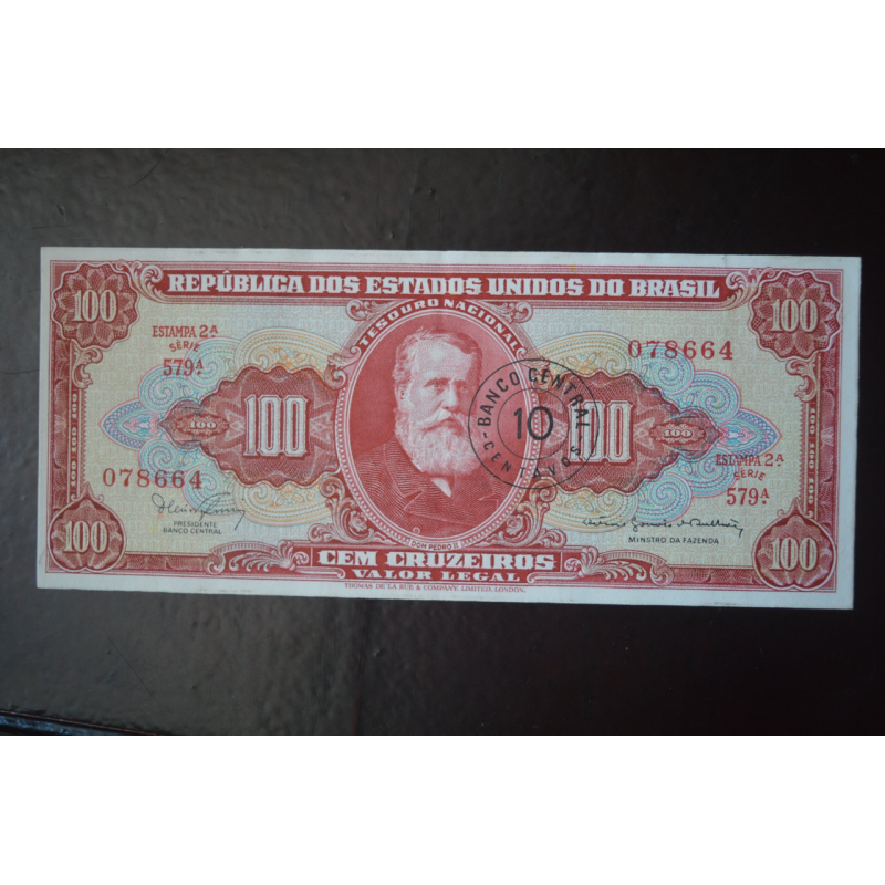 Бразилія 100 крузейро (БМ) 4 Бразилія 100 крузейро (БМ) 4