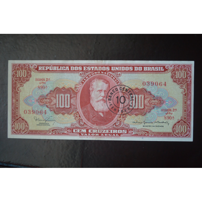 Бразилія 100 крузейро (БМ) 3 Бразилія 100 крузейро (БМ) 3