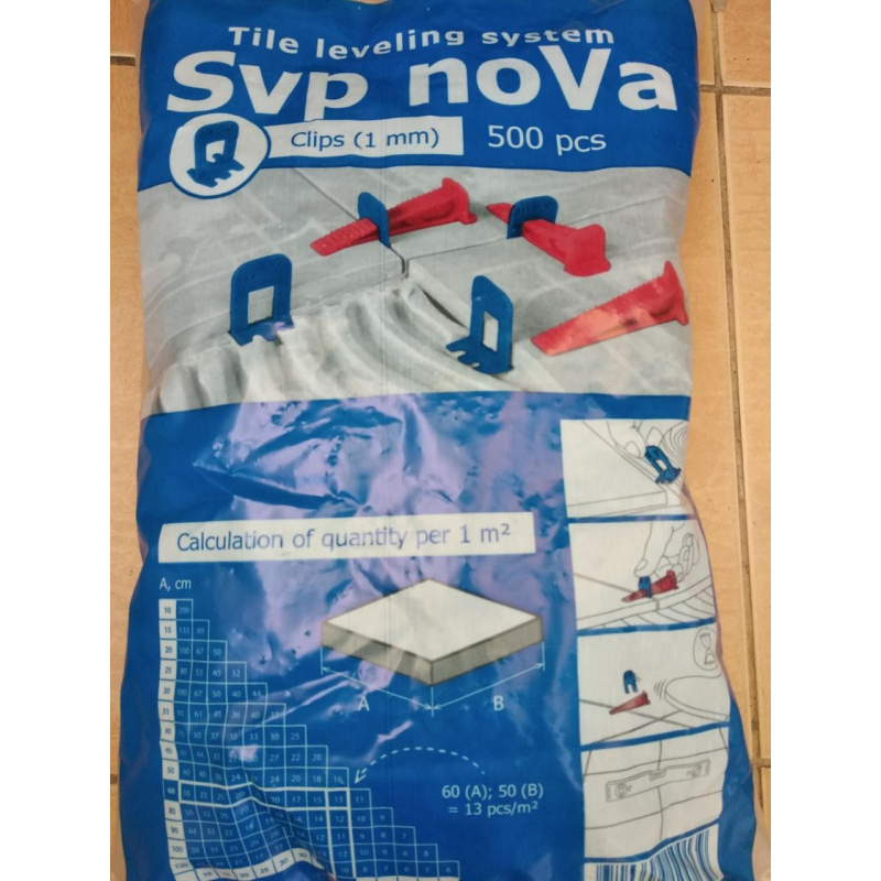 Основа (Система) для вирівнювання плитки Svp noVa ( товщина 1.0 мм) Ціна за 1шт Основа (Система) для вирівнювання плитки Svp noVa ( товщина 1.0 мм) Ціна за 1шт
