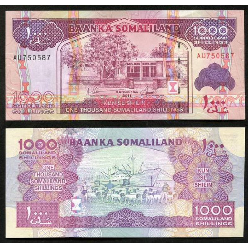 Сомаліленд - 1000 Shilin UNC