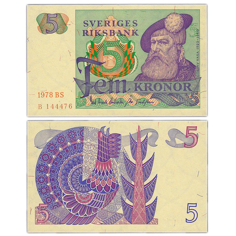 Швеція 10 крон 1978 UNC Швеція 10 крон 1978 UNC